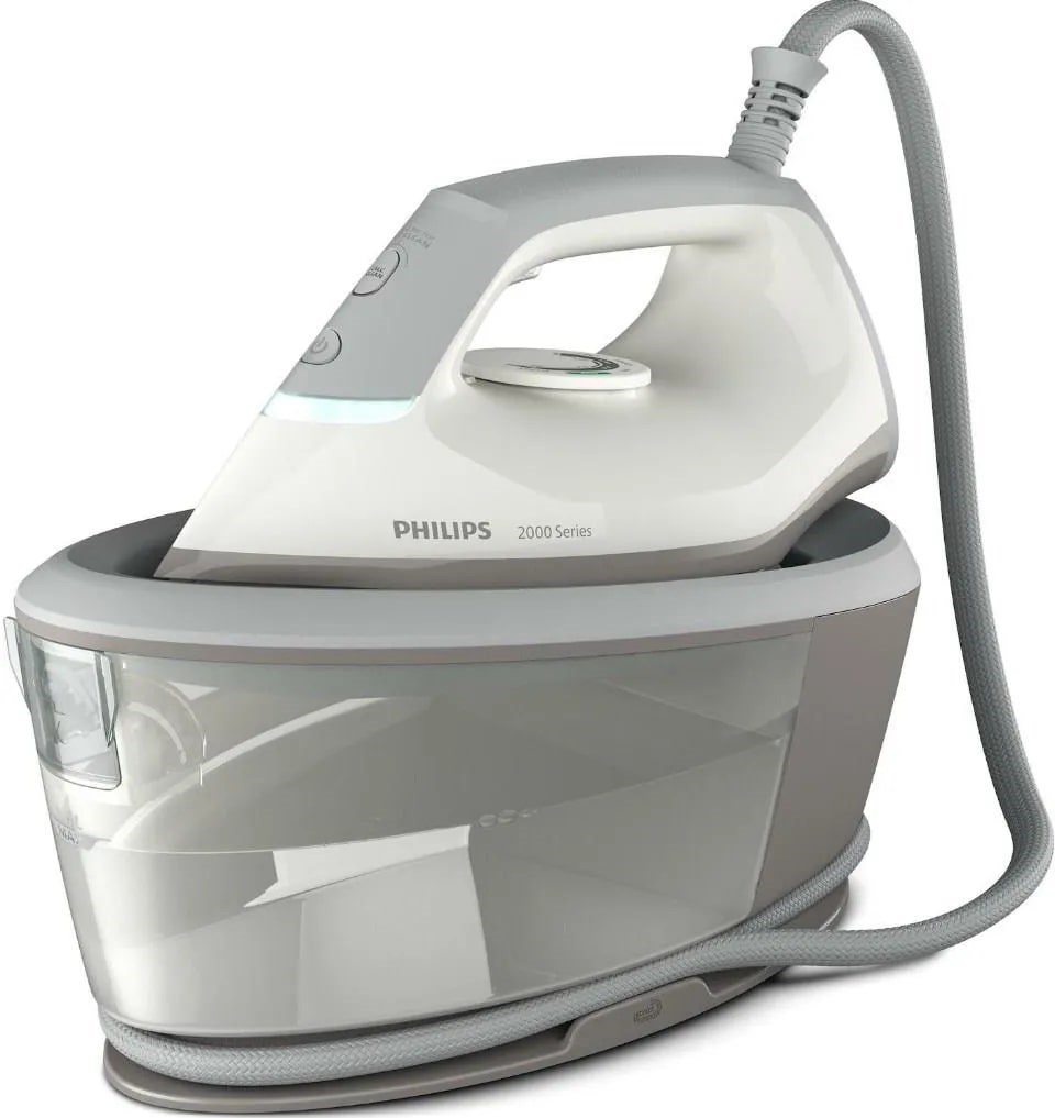 Philips 2000 series PSG2000/80 steam ironing station 2400 W 1.4 L Ceramic soleplate Grey, White