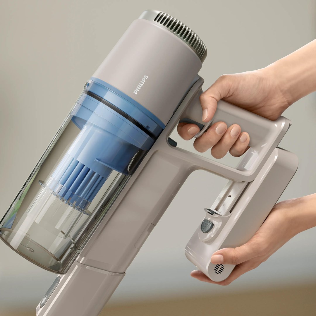 Philips 2000 series XC2011/01 stick vacuum/electric broom Battery Dry Cyclonic Bagless Blue - Afbeelding 3