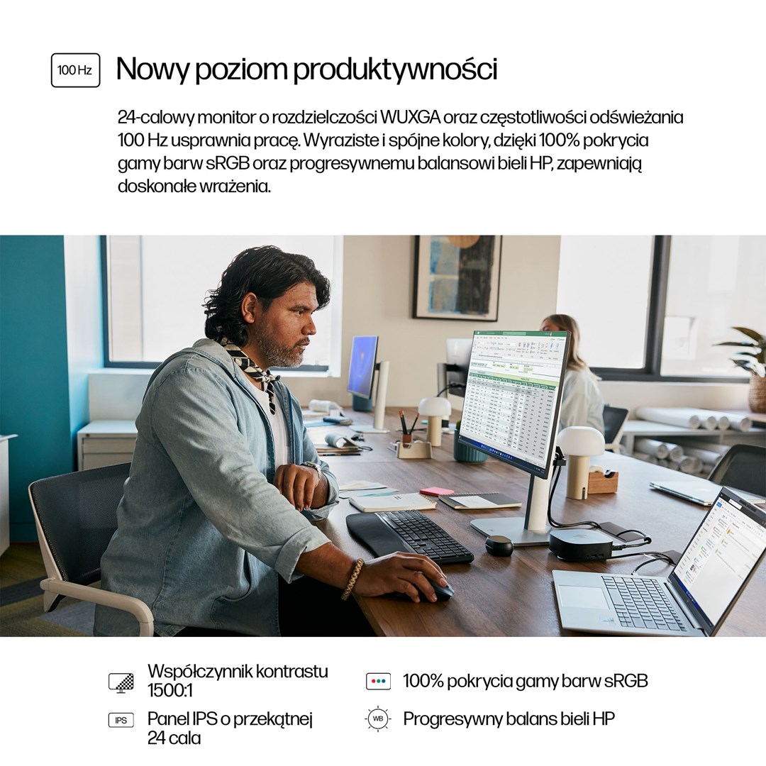 HP Series 5 Pro 24 inch WUXGA Monitor - 524pn - Afbeelding 10