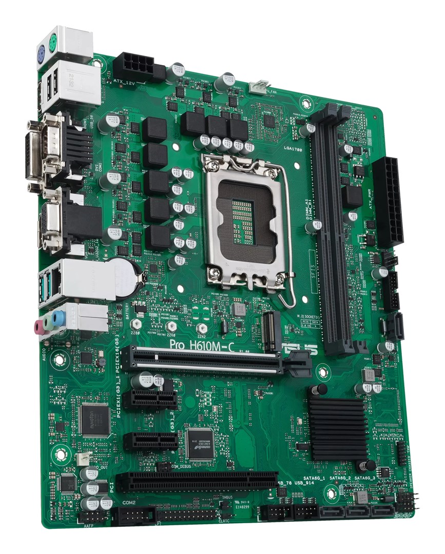 ASUS Pro H610M-C-CSM - bundkort - micr - Afbeelding 3