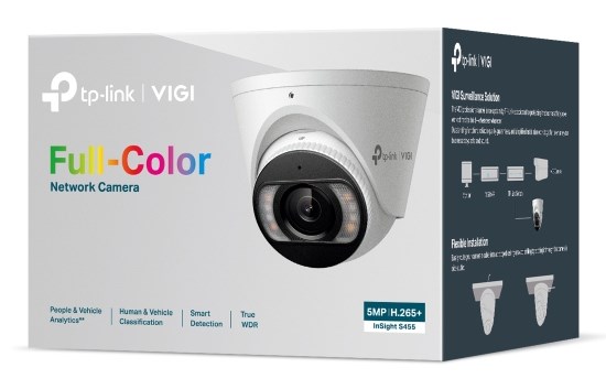 TP-Link INSIGHT S455 Turret IP security camera Outdoor 2880 x 1620 pixels Ceiling - Afbeelding 5