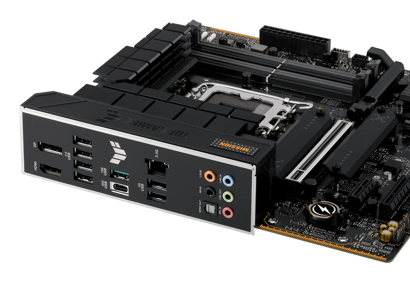 ASUS TUF GAMING B760M-PLUS II Intel B760 LGA 1700 micro ATX - Afbeelding 6