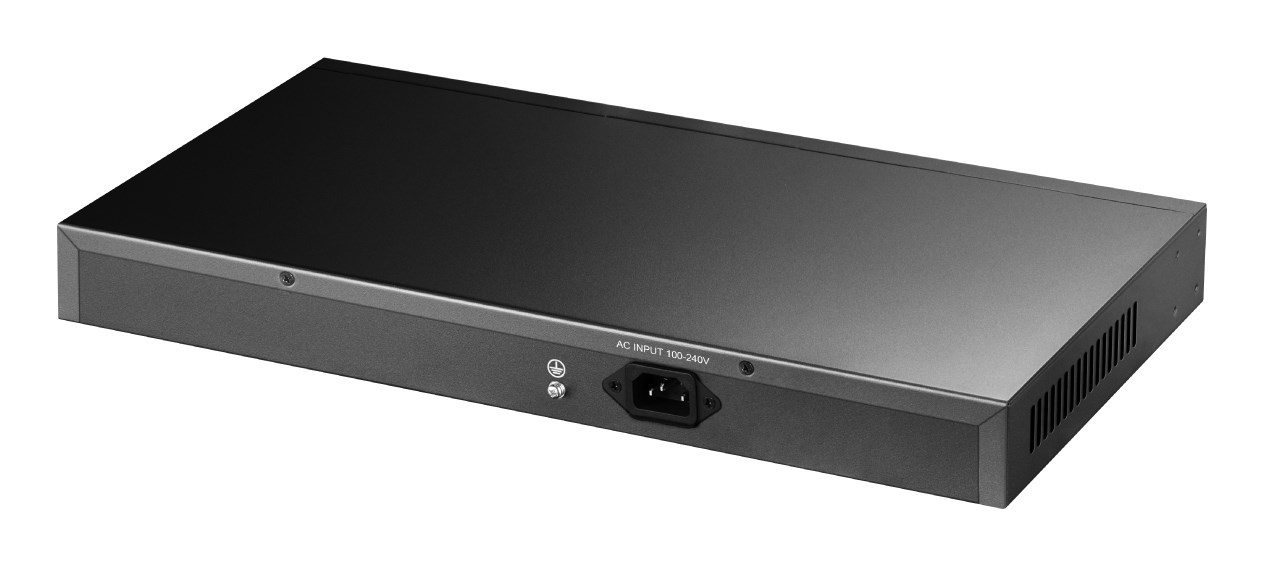 Cudy GS2024S2 network switch Managed L2/L3 Gigabit Ethernet (10/100/1000) 1U Black - Afbeelding 3
