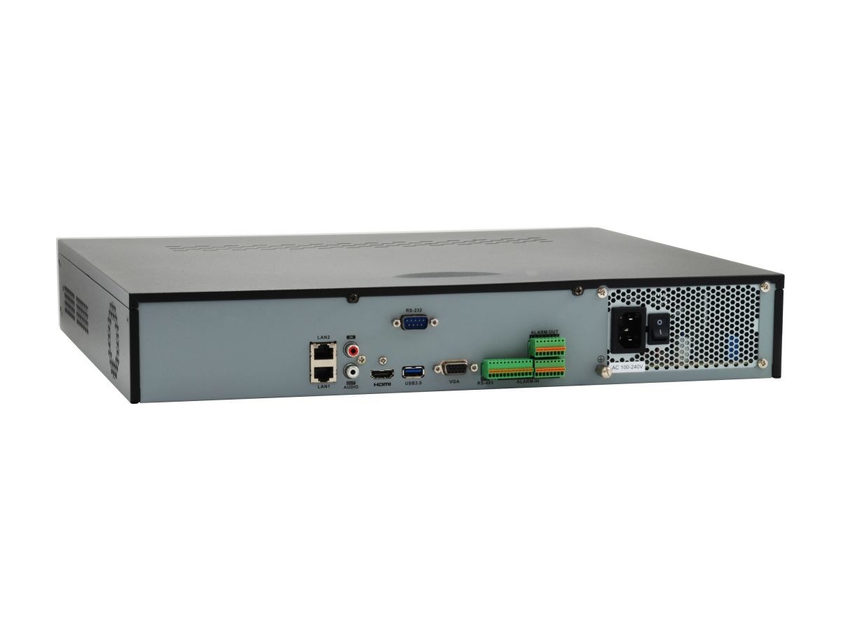 LevelOne NVR-1332 4-Bay Network Video recoder, H265 - Afbeelding 6