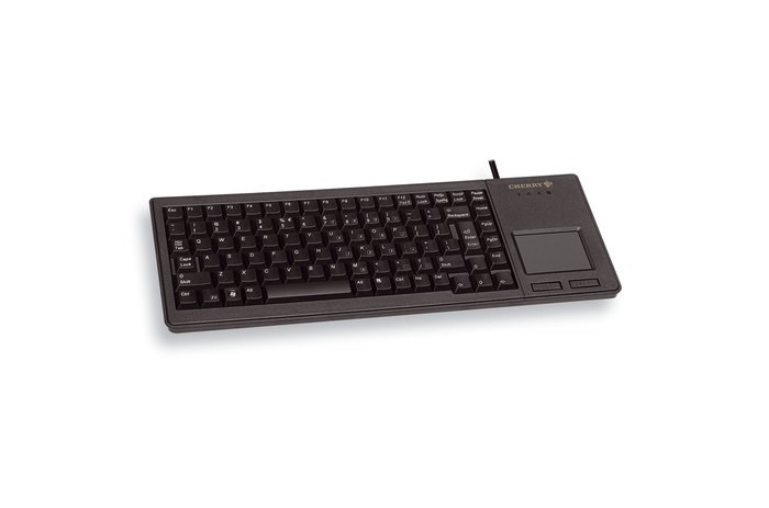 CHERRY XS Touchpad keyboard Universal USB QWERTZ German Black - Afbeelding 4