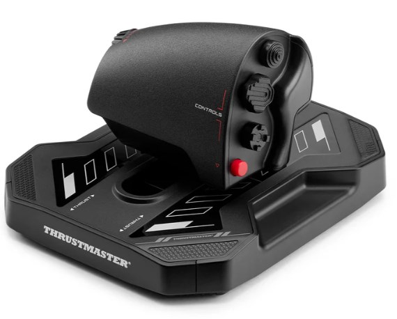Thrustmaster Sol-R 4 HOTAS Black USB Joystick + engine control lever Analogue / Digital PC - Afbeelding 4