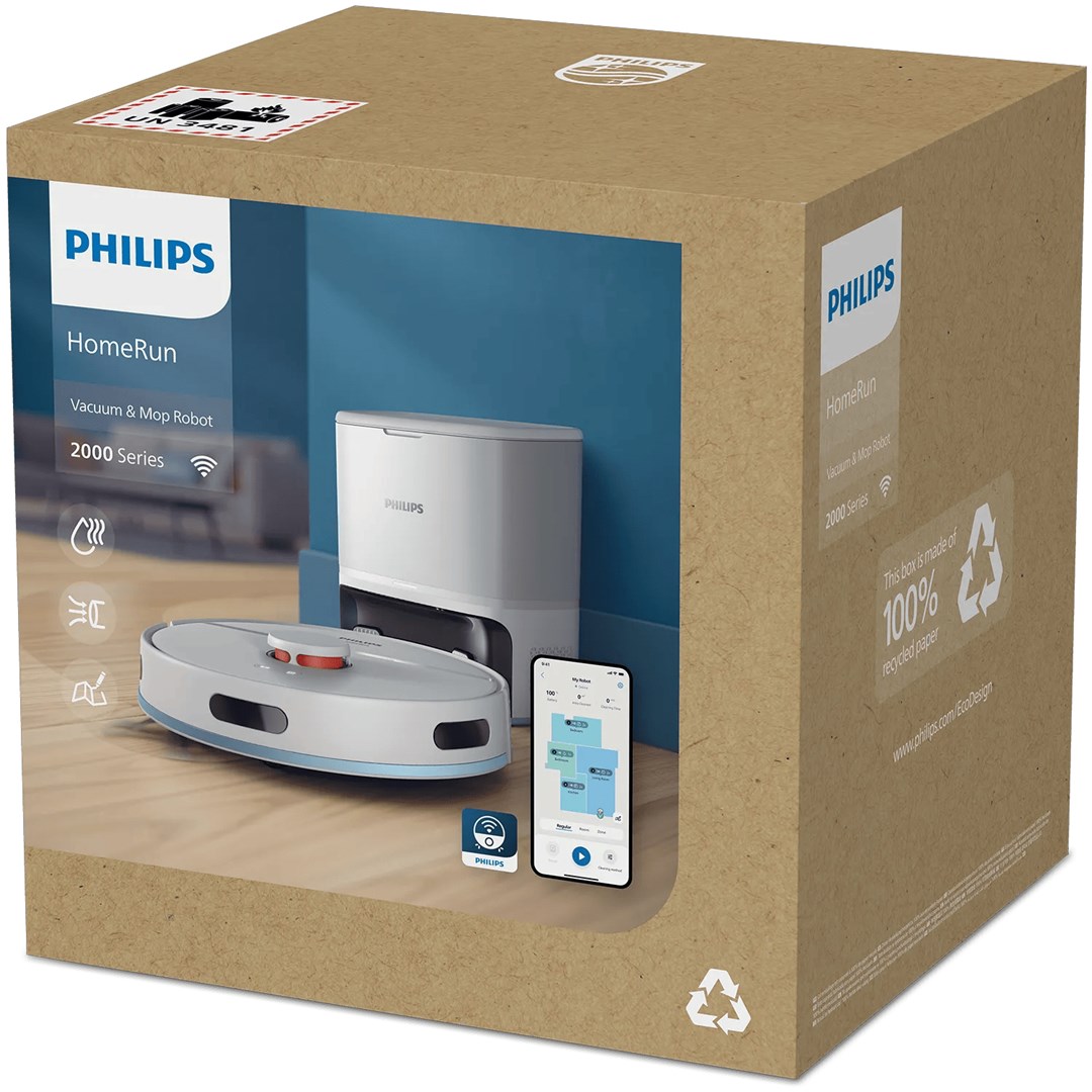 Philips XU2100/20 robot vacuum 0.38 L White - Afbeelding 7