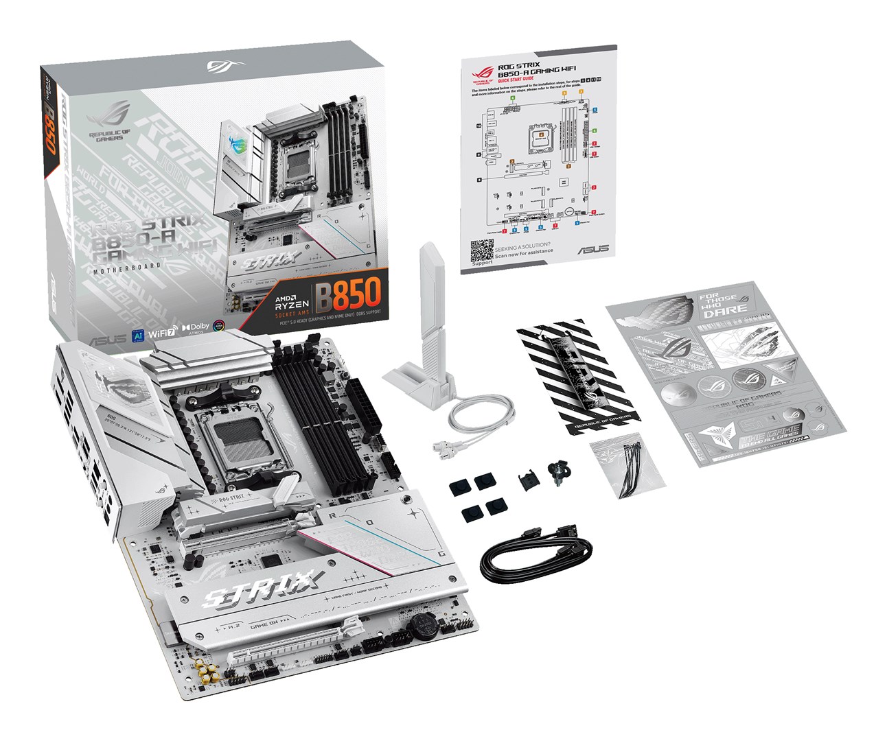ASUS ROG STRIX B850-A GAMING WIFI AMD B850 Socket AM5 ATX - Afbeelding 8