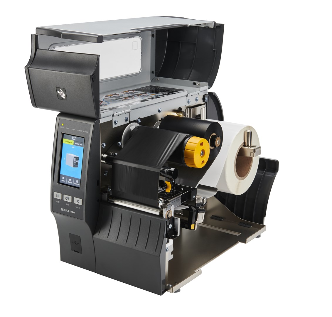 ZT411/Thermal Transfer/203dpi/USB/USB Host/RS232/Ethernet/Bluetooth 4.1/MFi Label Printer - Afbeelding 3