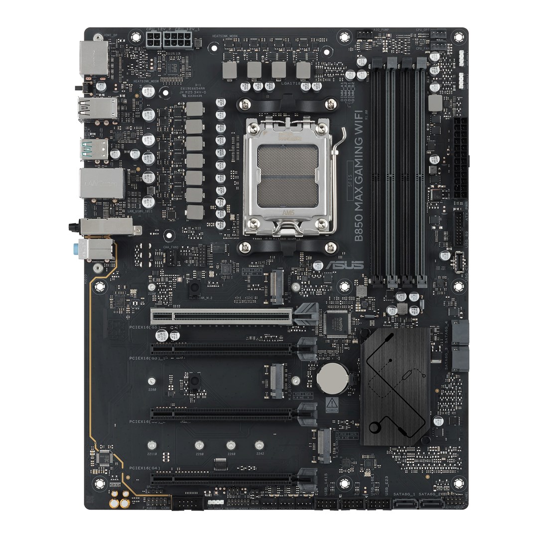 ASUS B850 MAX GAMING WIFI AMD B850 Socket AM5 ATX - Afbeelding 4