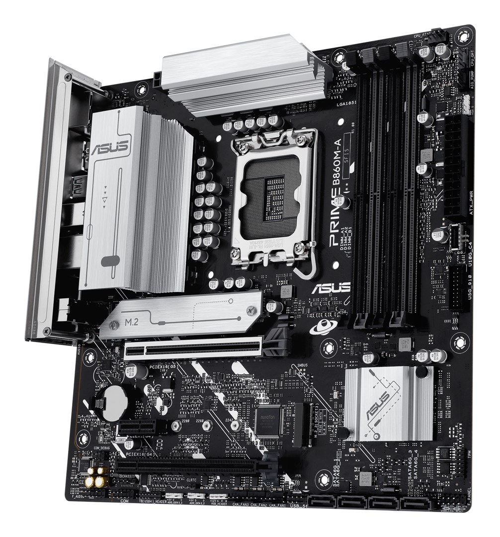 ASUS PRIME B860M-A-CSM Intel B860 LGA 1851 (Socket V1) micro ATX - Afbeelding 6