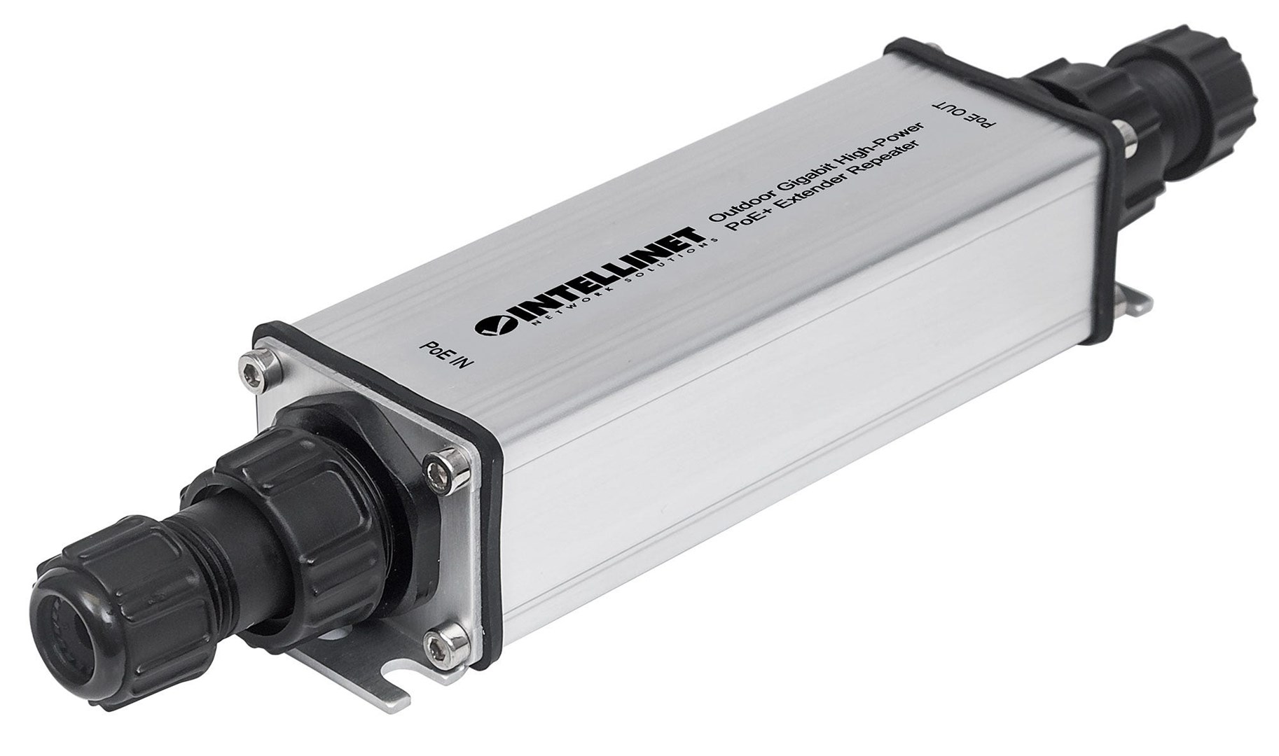 GIGABIT POE/POE+ 1-PORT EXTERNAL SIGNAL EXTENDER