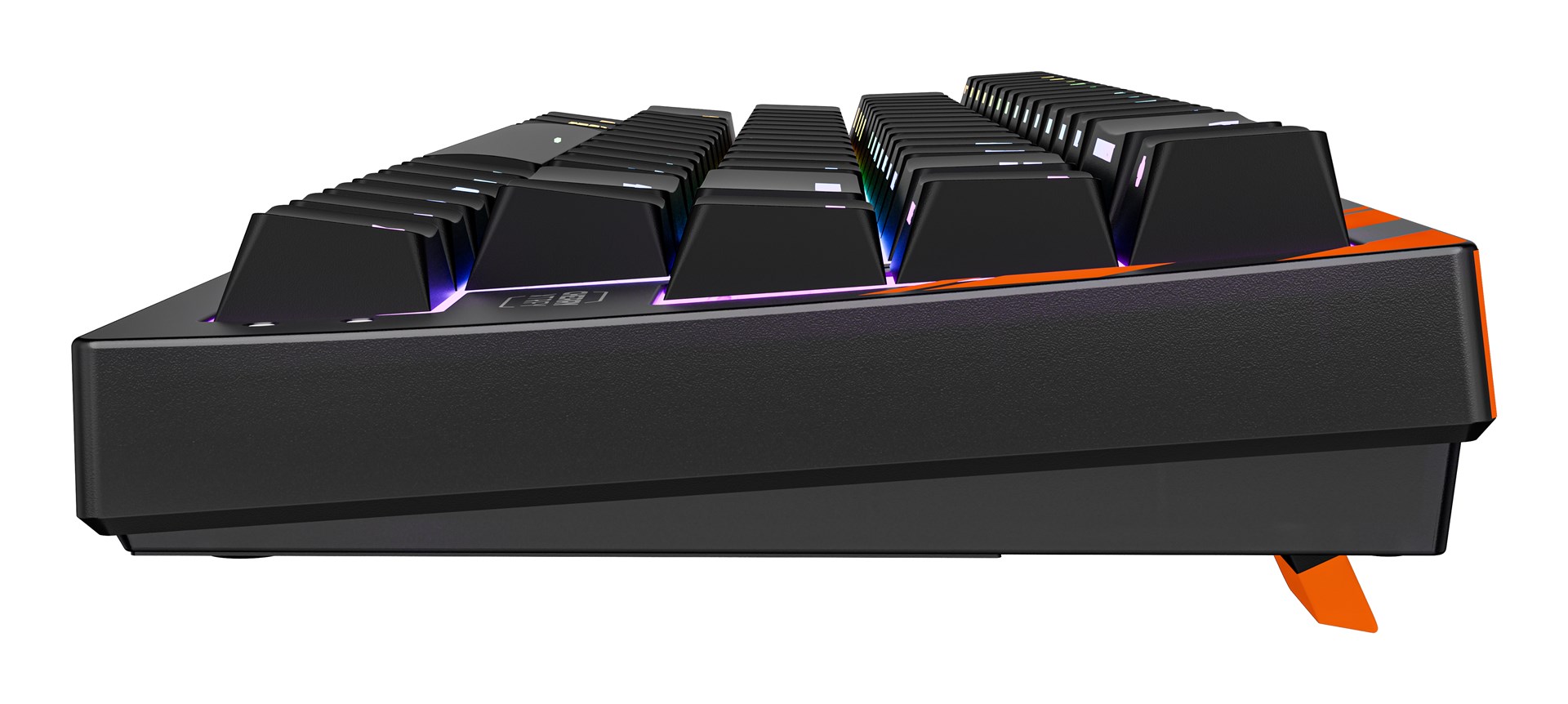 CHERRY K5 PRO TMR COMPACT keyboard Gaming USB QWERTZ German Black, Orange - Afbeelding 2