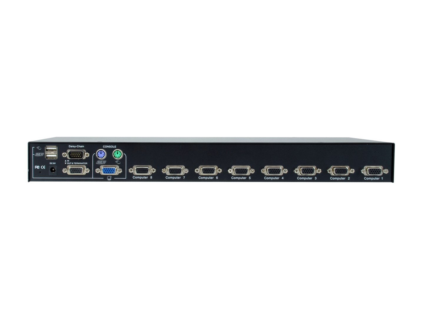 LevelOne 8-Port PS/2-USB VGA KVM Switch - Afbeelding 4