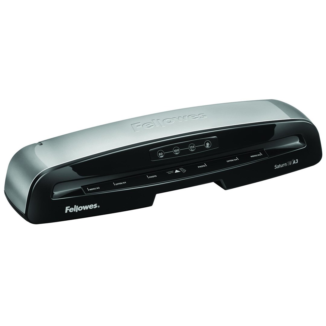 Fellowes Saturn 3i Cold/hot laminator 300 mm/min Black, Silver - Afbeelding 5