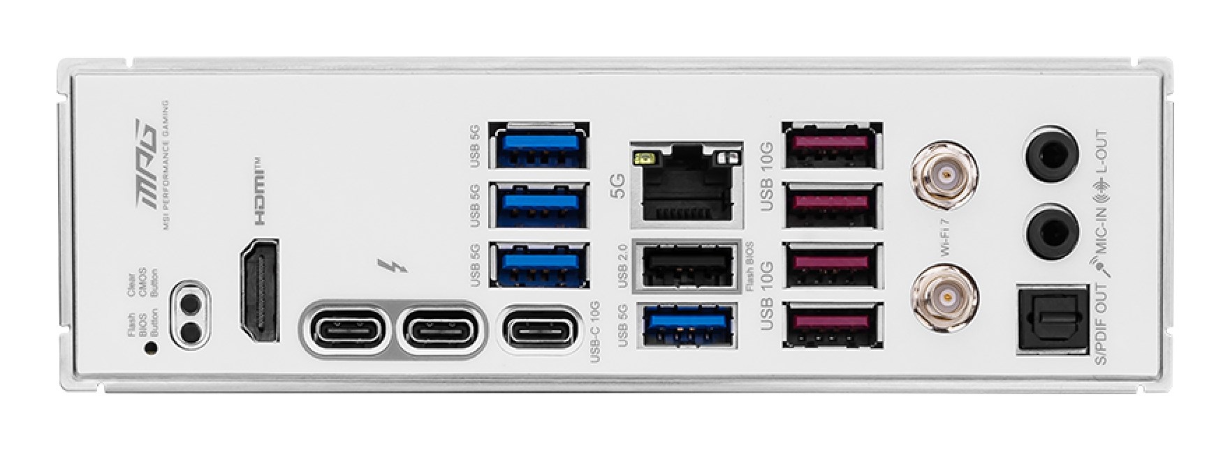 MSI MPG Z890 EDGE TI WIFI motherboard Intel Z890 LGA 1851 (Socket V1) ATX - Afbeelding 6