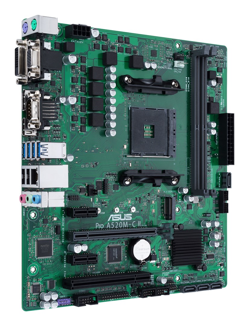 ASUS PRO A520M-C II/CSM AMD A520 Socket AM4 micro ATX - Afbeelding 5