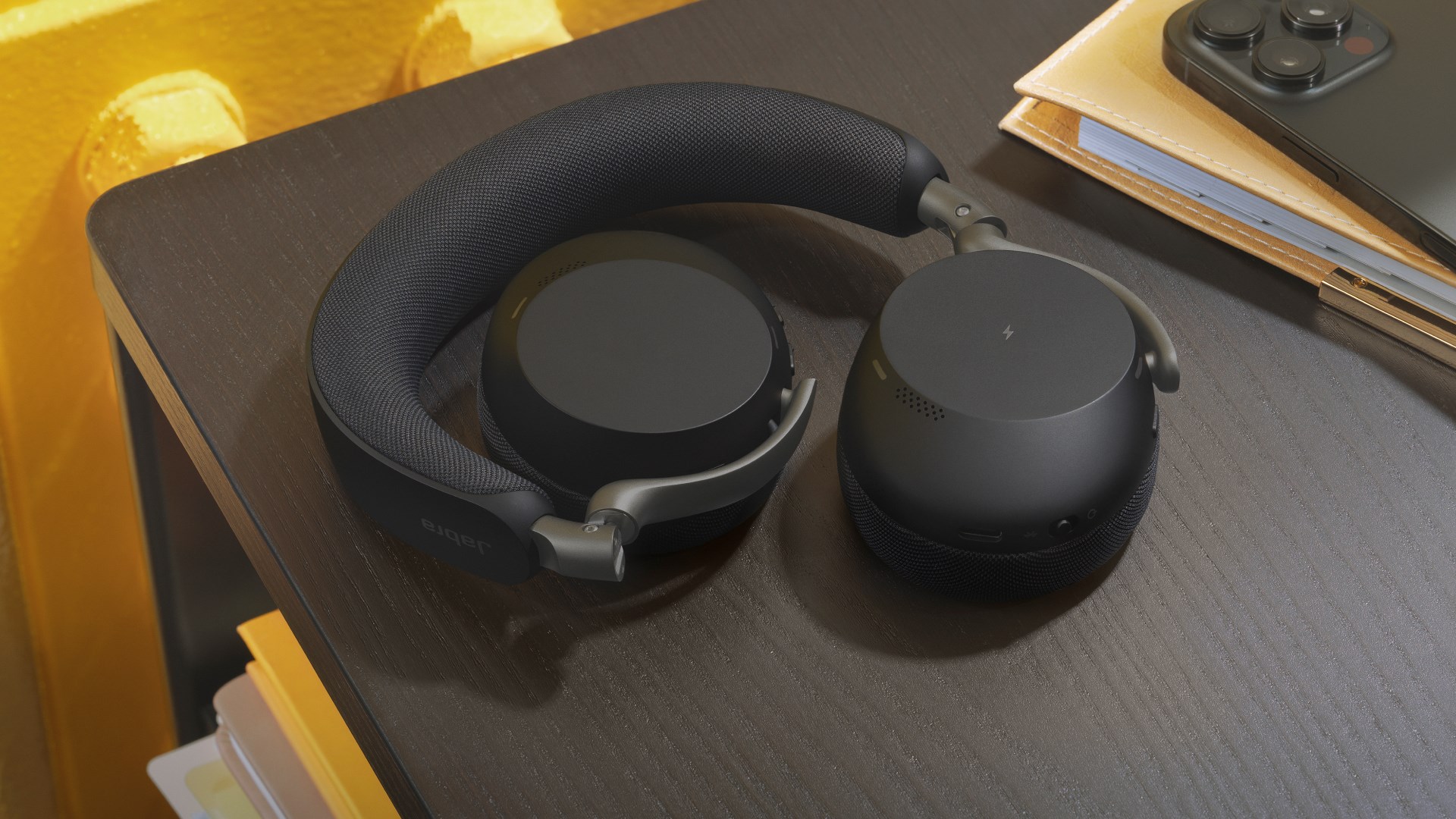 Jabra Evolve3 75 - UC Link390c - Black - Afbeelding 3