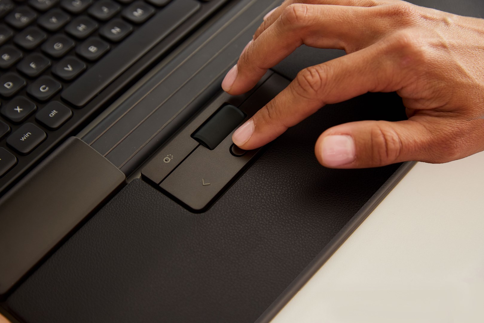 Contour Design SliderMouse Pro Slim Vegan Leather Wrist Rest Wired - Afbeelding 6
