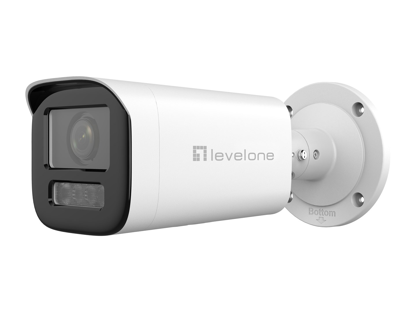 LevelOne GEMINI Zoom IP Camera, 2-MP, Zoom, H.265,INDOOR/OUTDOOR