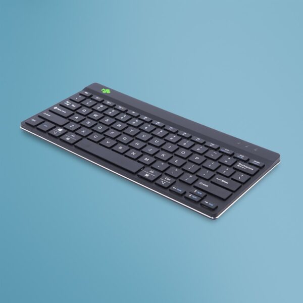R-Go Tools Ergonomic keyboard R-Go Compact Break, compact keyboard with break software, QWERTY (US), Bluetooth, black