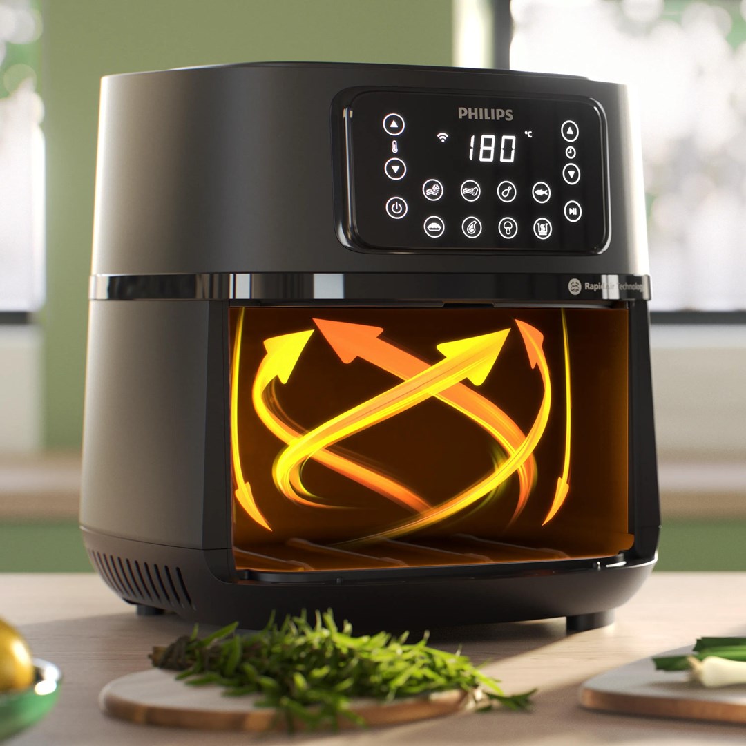 Philips 5000 series Airfryer HD9285/90 XXL Connected - Afbeelding 4