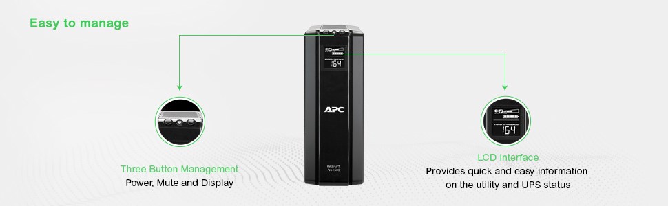 APC BACK-UPS PRO 1500 - Afbeelding 6
