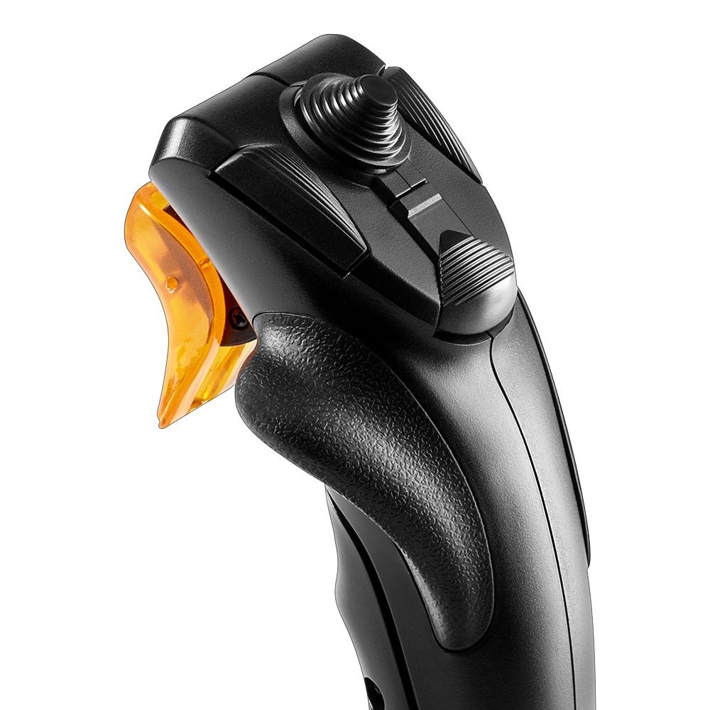 Thrustmaster T.16000M FCS SPACE SIM DUO Black, Orange USB Flightstick Analogue / Digital PC - Afbeelding 4