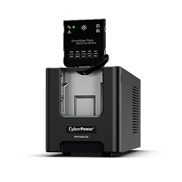 CyberPower PR750ELCD uninterruptible power supply (UPS) Line-Interactive 0.75 kVA 675 W 6 AC outlet(s) - Afbeelding 2