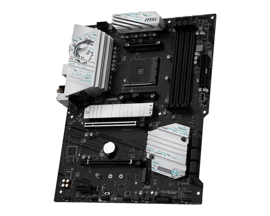 MSI B550 GAMING WIFI motherboard AMD B550 Socket AM4 ATX - Afbeelding 3