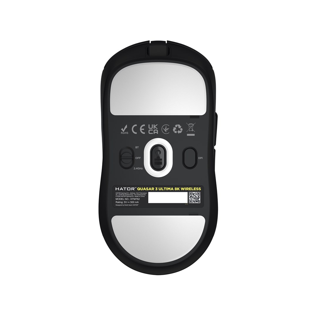 HATOR Quasar 3 Ultima 8K Wireless, Black - Afbeelding 6