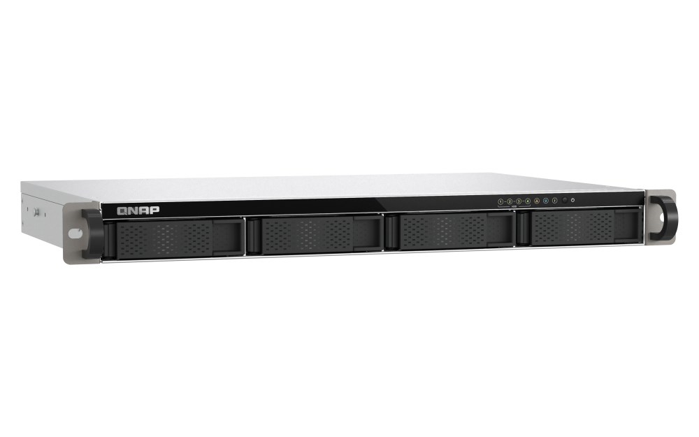 QNAP TS-433eU NAS Rack (1U) Cortex-A Cortex-A55 4 GB 0 TB QNAP Turbo System Black - Afbeelding 9