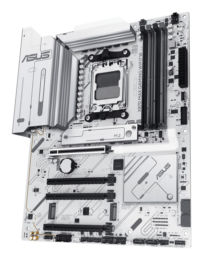 ASUS X870 MAX GAMING WIFI7 W AMD X870 Socket AM5 ATX - Afbeelding 5