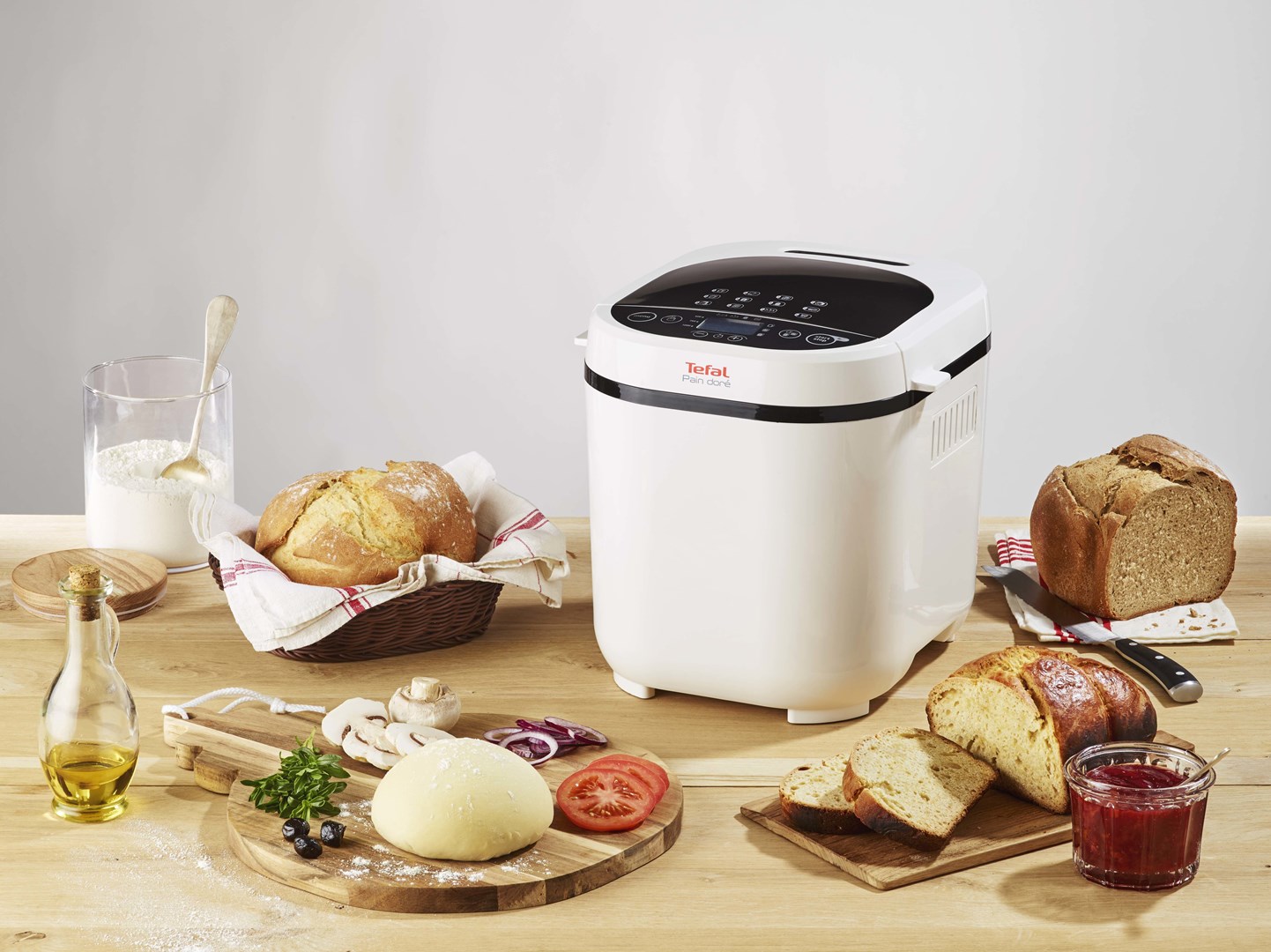 Tefal Pain Doré PF2101 bread maker White 720 W - Afbeelding 5