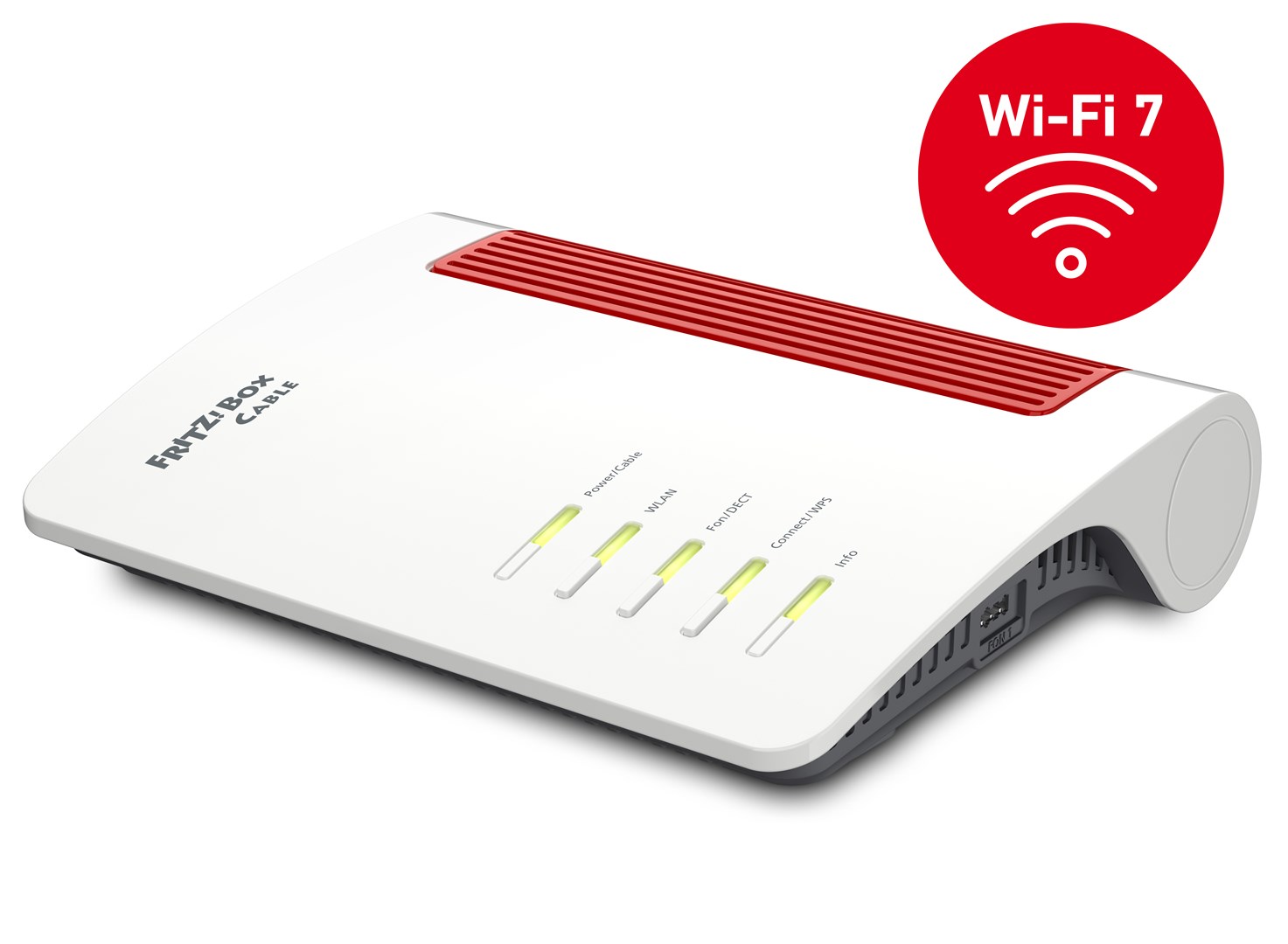 FRITZ!Box 6670 wireless router Dual-band (2.4 GHz / 5 GHz) White - Afbeelding 3