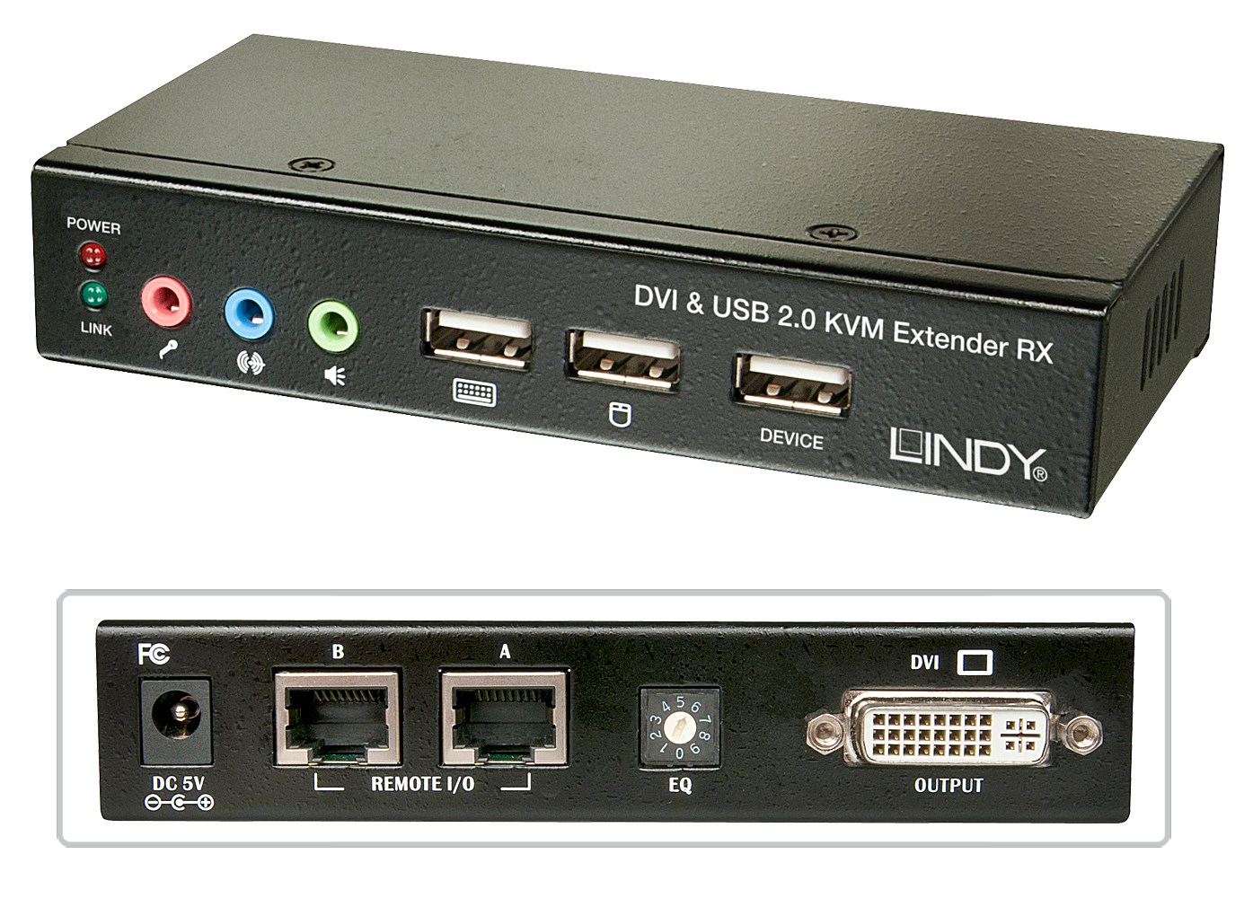 Lindy 39377 KVM switch Black - Afbeelding 5