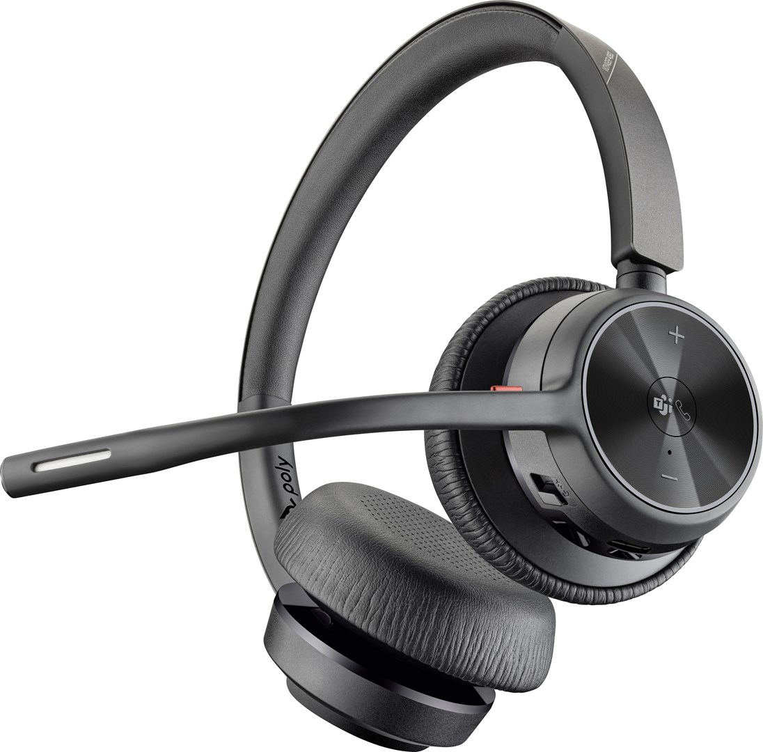 HP Poly Voyager 4320 Microsoft Teams Certified USB-C Headset +BT700 dongle - Afbeelding 3