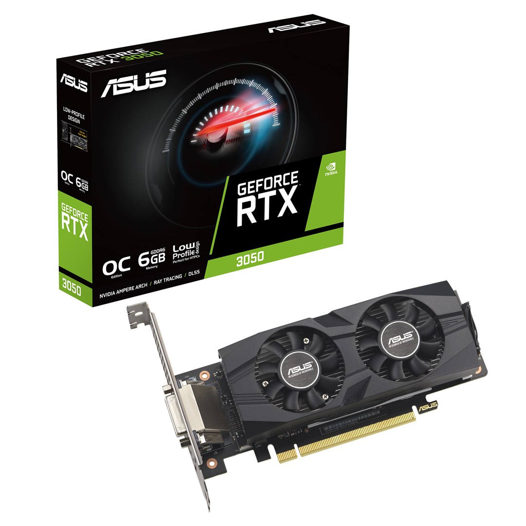 ASUS GeForce RTX 3050 LP BRK OC Edition NVIDIA 6 GB GDDR6 - Afbeelding 8