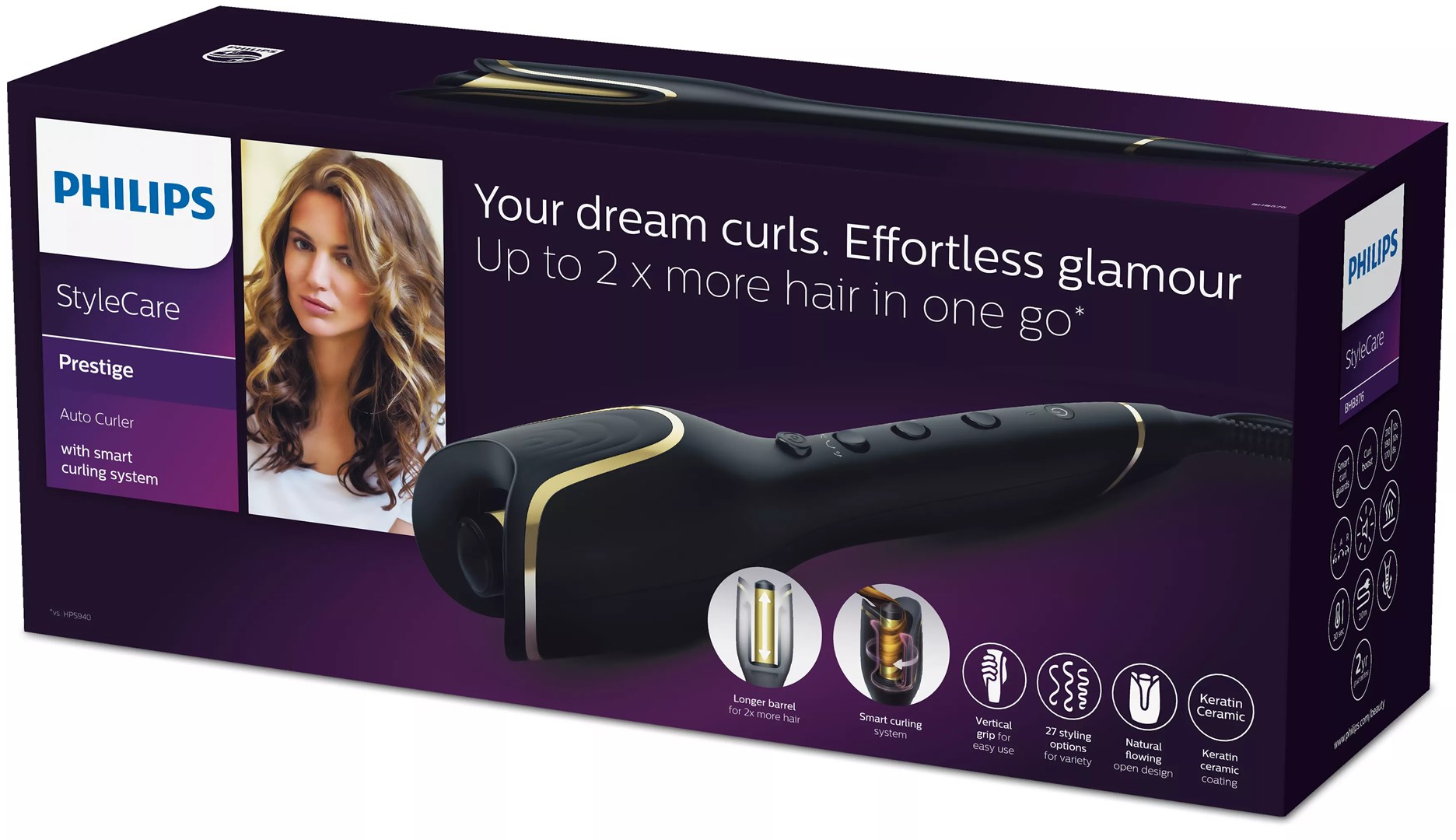 Philips StyleCare Prestige BHB876/00 Auto Curler - Afbeelding 5