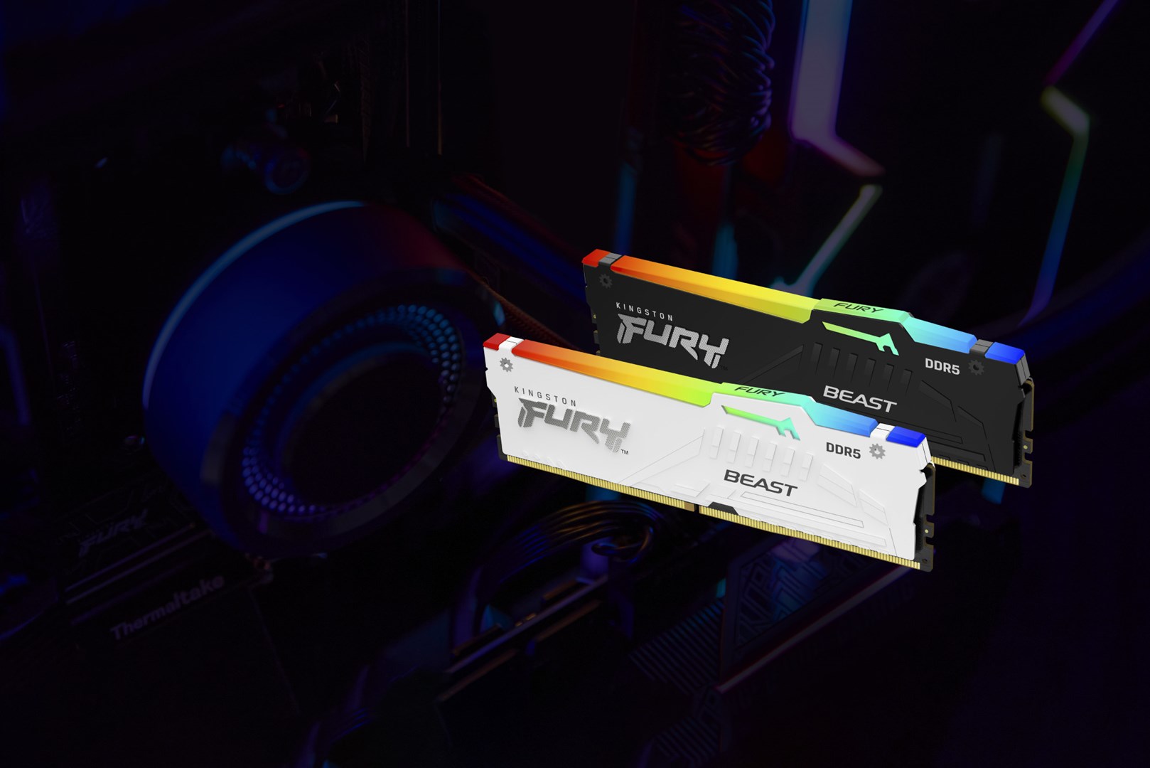 Kingston Technology FURY Beast 16GB 5200MT/s DDR5 CL40 DIMM RGB - Afbeelding 3