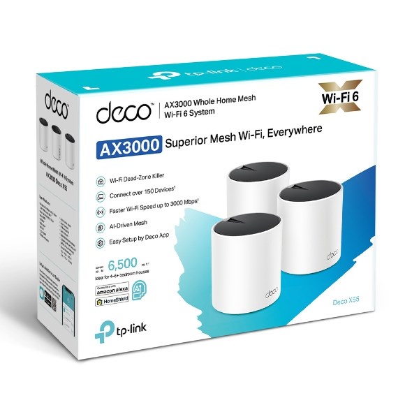 TP-Link AX3000 Whole Home Mesh Wi-Fi 6 System - Afbeelding 4