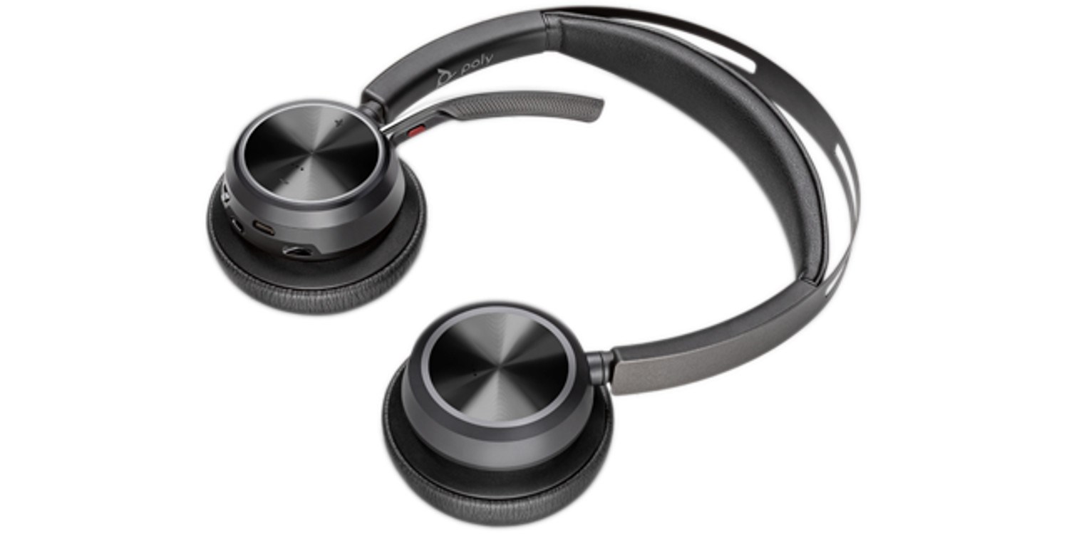 HP Poly Voyager Focus 2 USB-C-C Headset +USB-C/A Adapter - Afbeelding 8