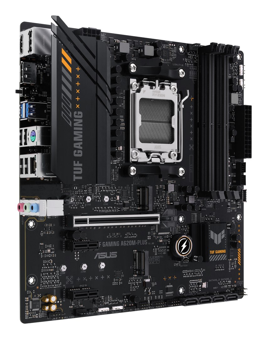 ASUS TUF GAMING A620M-PLUS AMD A620 Socket AM5 micro ATX - Afbeelding 4