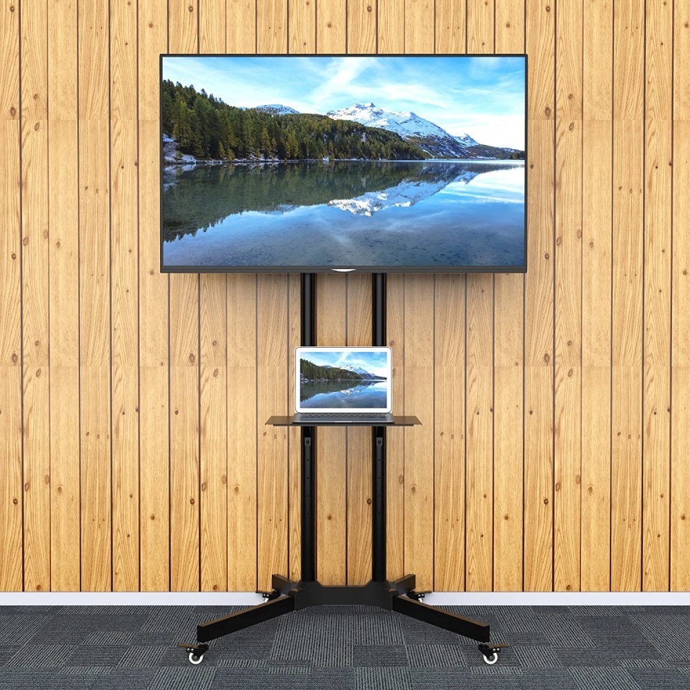 Techly Floor Trolley with Shelf Support LCD / LED / Plasma 30-65" ICA-TR6 - Afbeelding 4