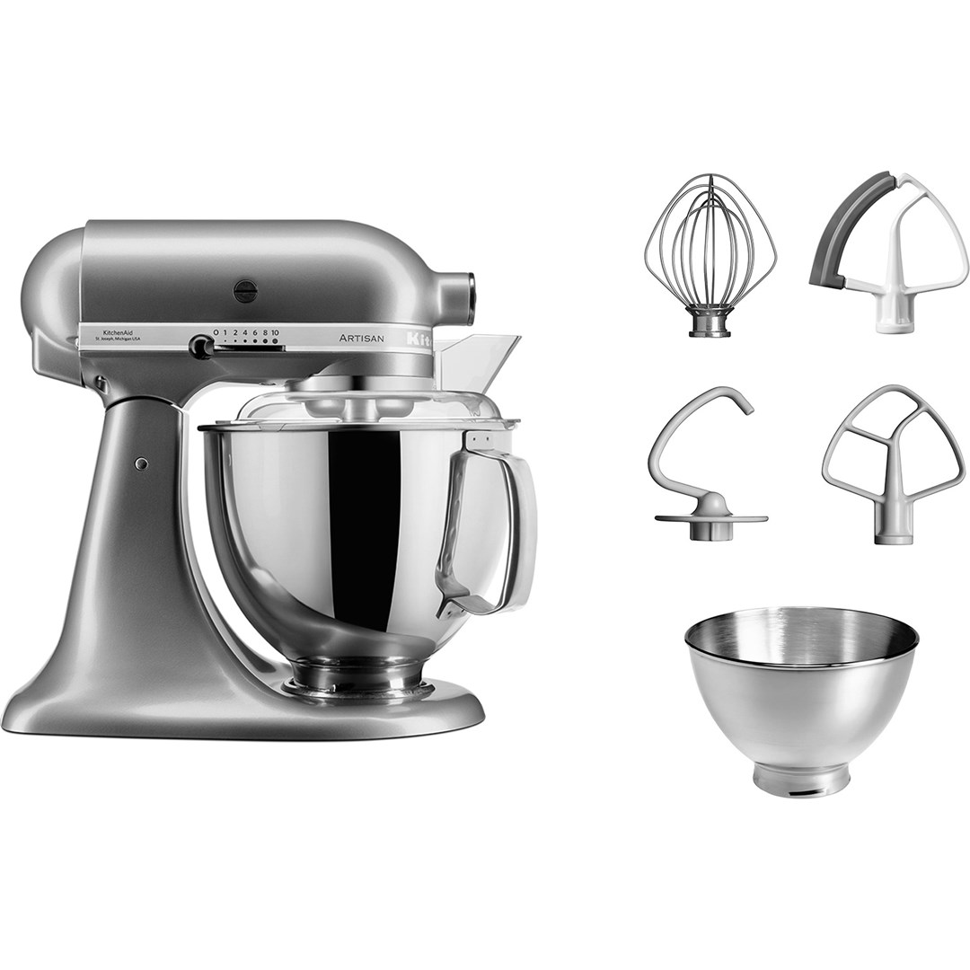 KitchenAid 5KSM175PSECU food processor 300 W 4.8 L Graphite - Afbeelding 3