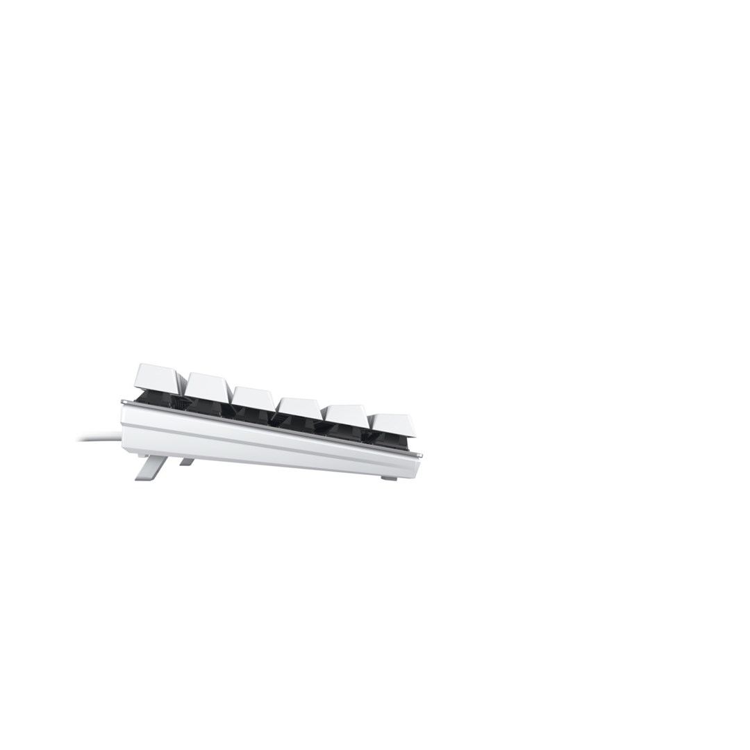 CHERRY KC 200 MX keyboard Universal USB QWERTZ German Silver, White - Afbeelding 4