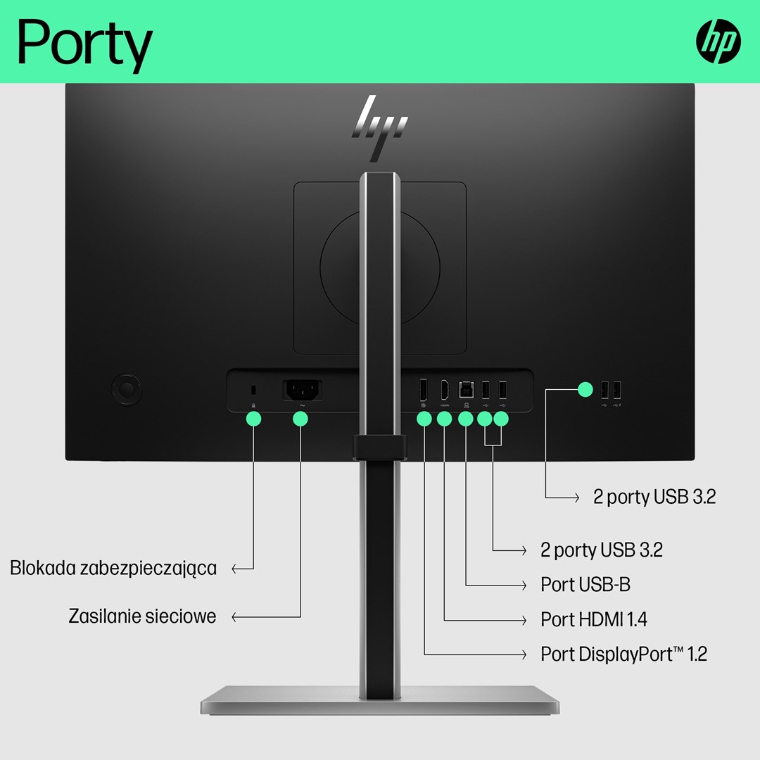 HP E-Series E22 G5 FHD Monitor - Afbeelding 5