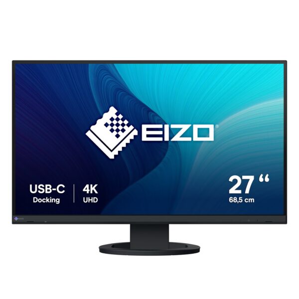 Monitor EIZO FlexScan EV2740S-BK, 27" LCD, USB-C