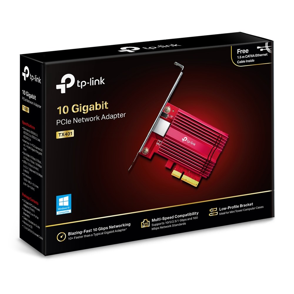 TP-Link TX401 network card Internal Ethernet 10000 Mbit/s - Afbeelding 5