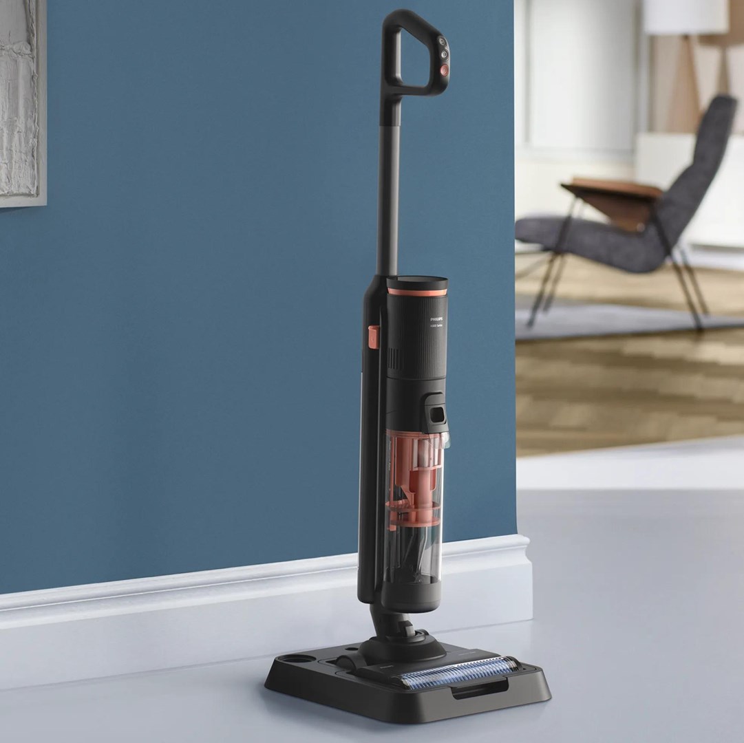 Philips 6000 series XW6264/11 stick vacuum/electric broom Battery Dry&wet Cyclonic Bagless Grey - Afbeelding 9